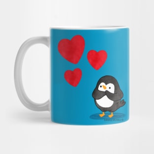 Penguin in Love 8 Mug